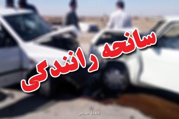 9 مصدوم حاصل دو تصادف جرحی در بزرگراه آزادگان و فتح